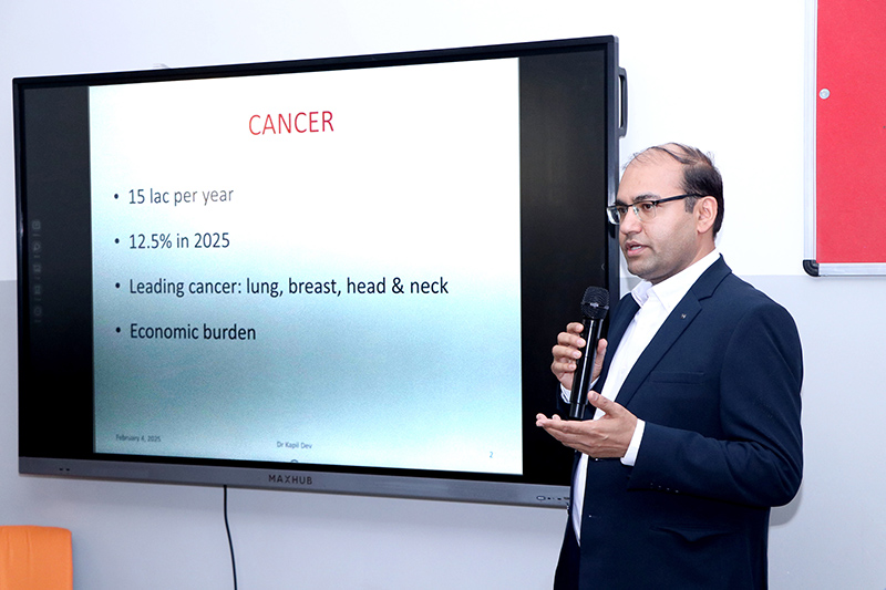  Awareness Seminar on World Cancer Day.
