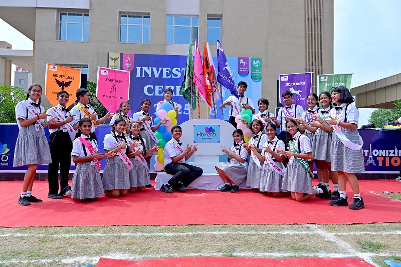 Investiture Ceremony @ Floreto World School.
