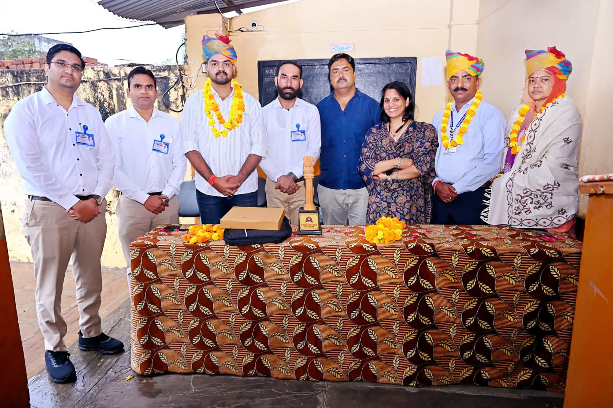 Deepak Gadoliya of Prince College, selected for RAS, honored