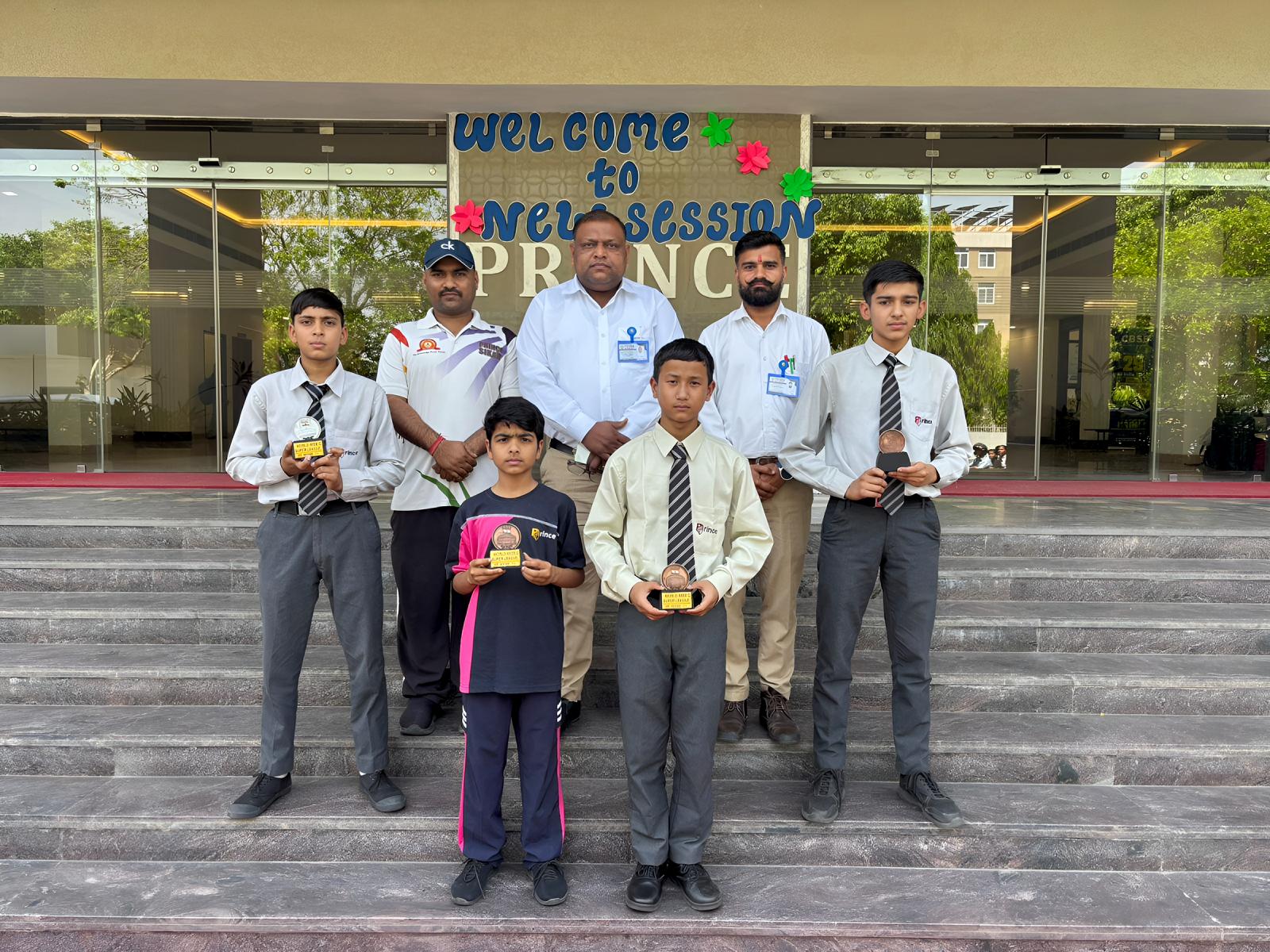 Prince Students Win 5 Medals in Taekwondo